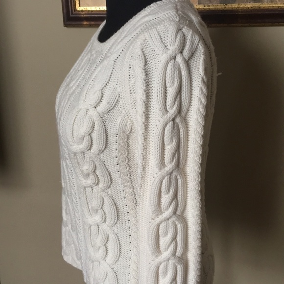 The Limited Classic Cableknit Sweater - Picture 3 of 4